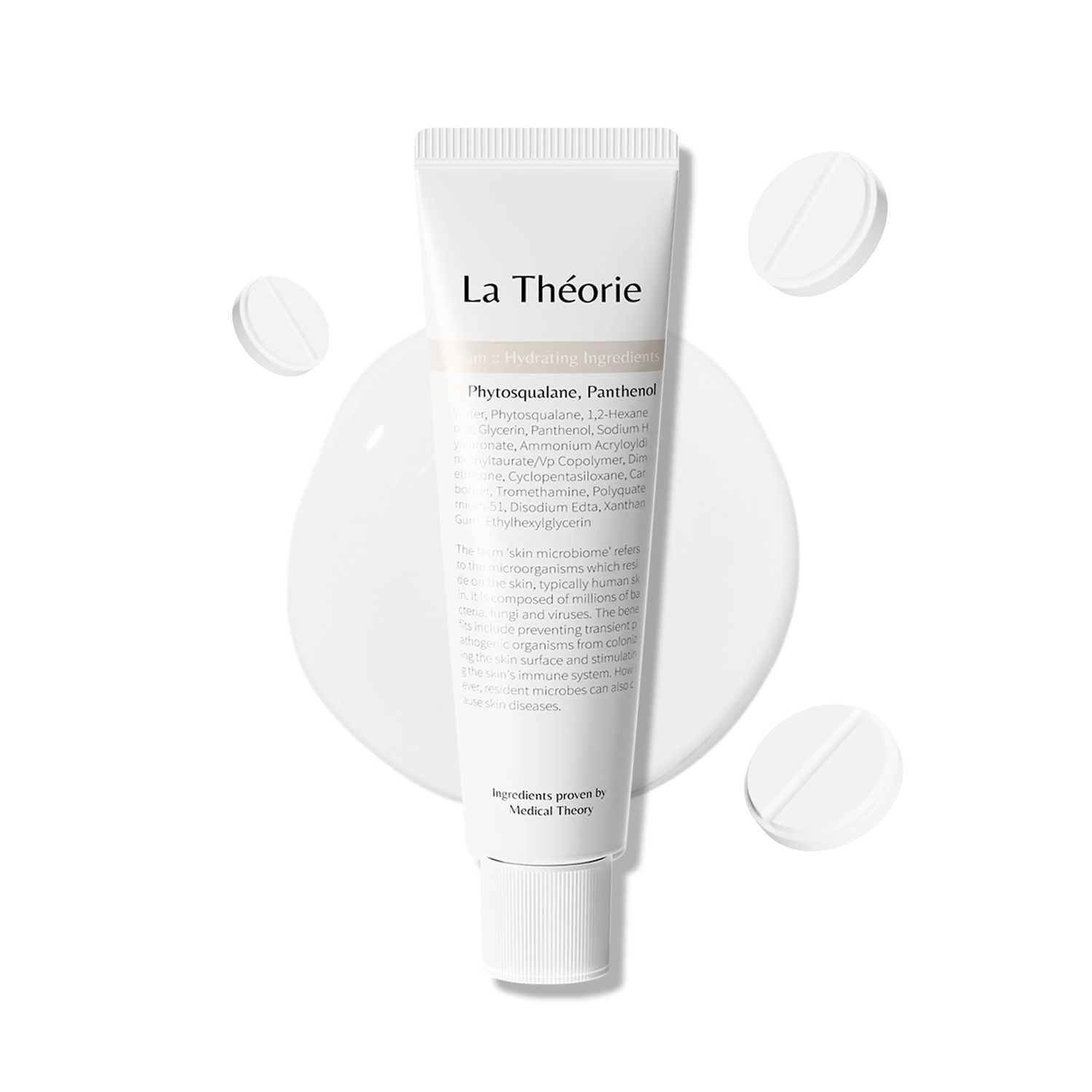 La Theorie Moisturizer - Fungal bumps Moisturizer for Face with Hydrating Ingredients - Lightweight, Gel-Type Face Lotion for Sensitive Skin with Fungal and Small Bumps (Fatty Acid Free, 2.02 Fl Oz)