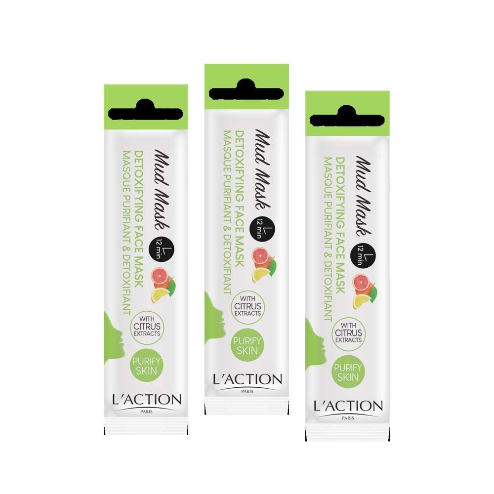 L&#39;Action Paris Detoxifying Face Mask - TRIO