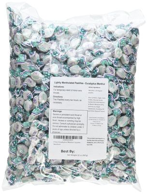 Chips Eucalyptus Menthol Jujubes 2lb