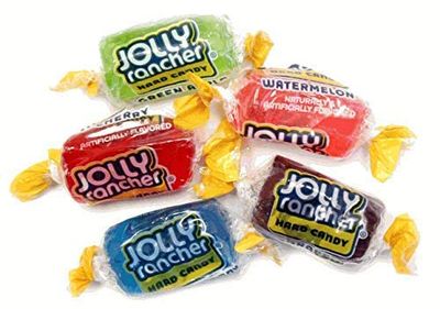 Jolly Rancher Hard Candy Assortment - Bulk! Guaranteed 3 lbs! - Tasty Treats Wholesale from the Manufacturer - Great for Snacking, Treats, Baking, Candy Bowls, Vending, Holidays, Favors and Gifts