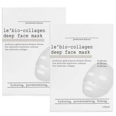 Vbolre Bio Collagen Face Mask 4 Sheets, Bio-Collagen Deep Mask Overnight, Korean Face Mask Skincare, Deep Collagen Anti Wrinkle Lifting Hydrating Glow Facial mask (8)
