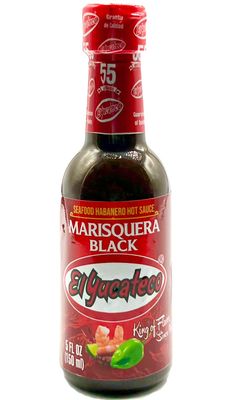 Seafood Habanero Hot Sauce, Marisquera Black