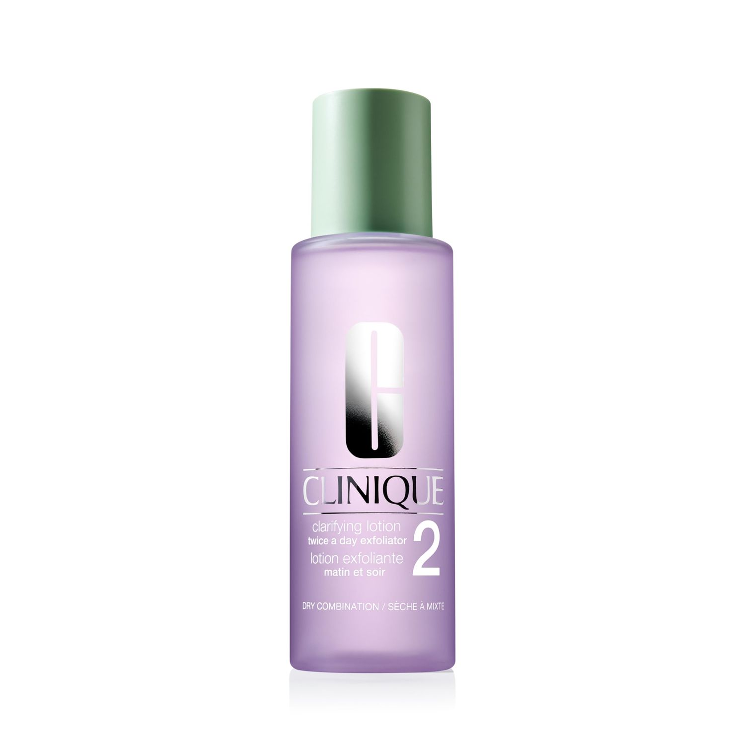 Clinique 3-Step Clarifying Lotion Face Exfoliator For Dry Combination Skin Types, Dry Combination Skin, 6.7 Fl Oz
