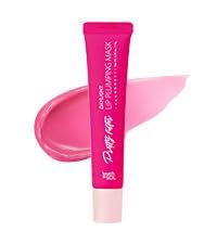 TOUCH IN SOL Pretty Filter Lip Plumping Mask - Lip Volumizing and Moisturizing with Shea Butter, Korean Skincare - Hydrating, Lip Repair, Lip Plumps, Raspberry Scent