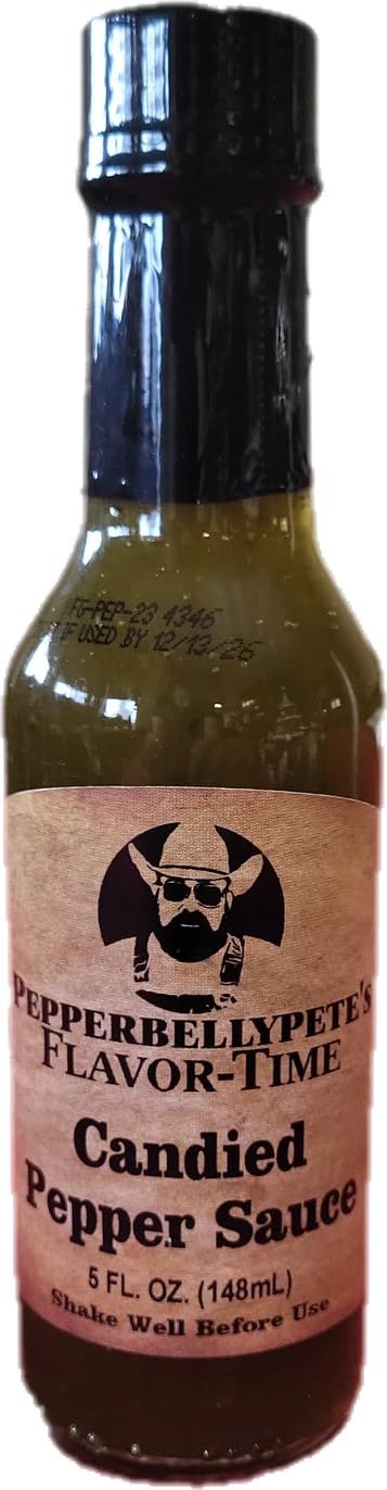 Pepper Belly Pete&#39;s Candied Pepper Sauce 5 oz