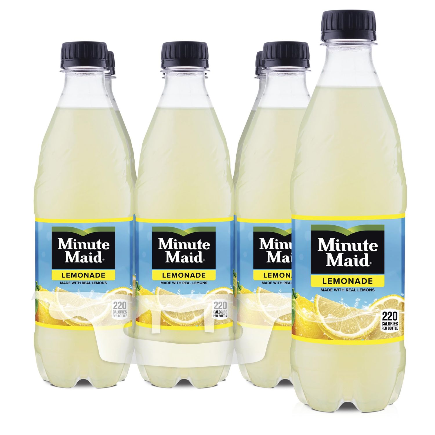 Minute Maid Lemonade Made w/Real Lemons, 16.9 fl oz, 6 Pack