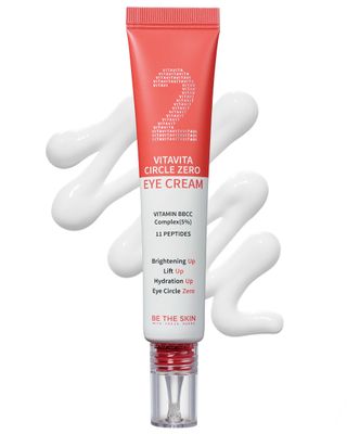 BE THE SKIN Vitavita Circle Zero Eye Cream - Radiance Dark Circle Under Eye Cream with Vitamin B, C, Niacinamide, 11 Peptides - Anti Aging, Wrinkle Reducer, 1.01oz.