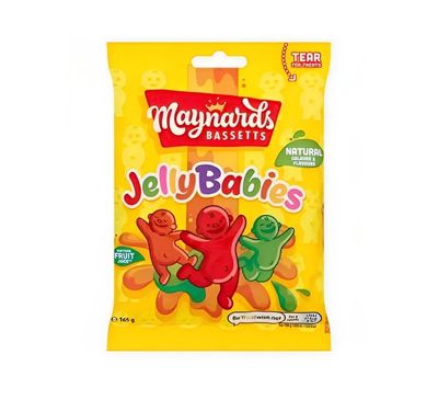 Bassetts Jelly Babies 165g Bag x4 by Bassett&#39;s