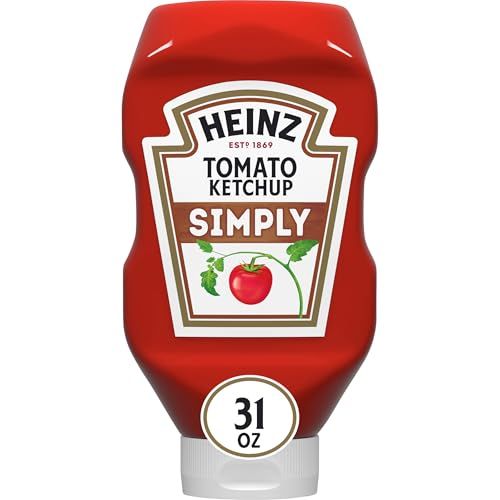 Heinz Simply Tomato Ketchup with No Artificial Sweeteners, 31 oz Bottle