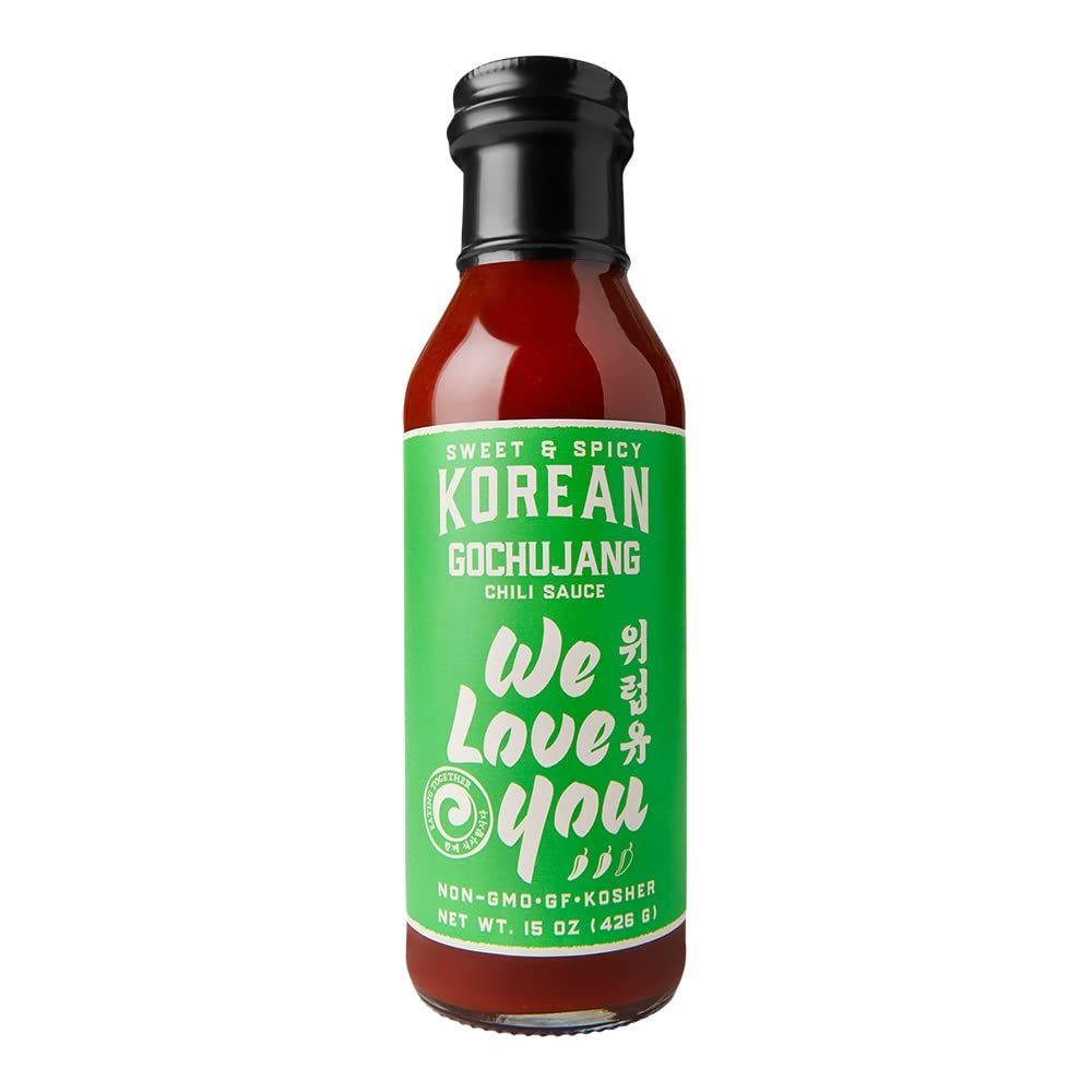 Gochujang Korean Chili Sauce &amp; Condiment Gluten-free, Non-GMO, Vegan, OU Kosher 15oz (pack of 1)