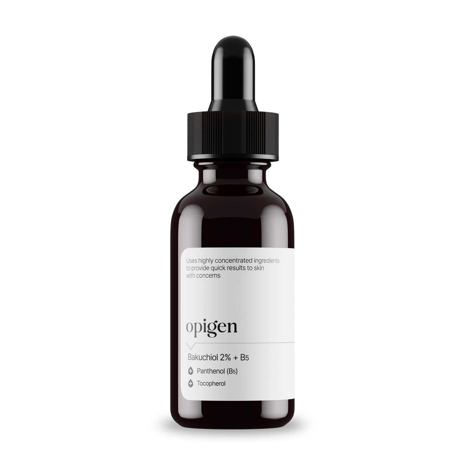 Opigen Bakuchiol 2% B5 Serum with Panthenol and Tocopherol, Pore Minimizer For Face, Anti-Aging and Skin Smoothing 1oz Korean Skin Care
