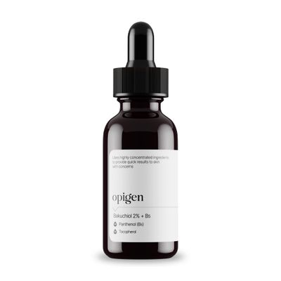 Opigen Bakuchiol 2% B5 Serum with Panthenol and Tocopherol, Pore Minimizer For Face, Anti-Aging and Skin Smoothing 1oz Korean Skin Care