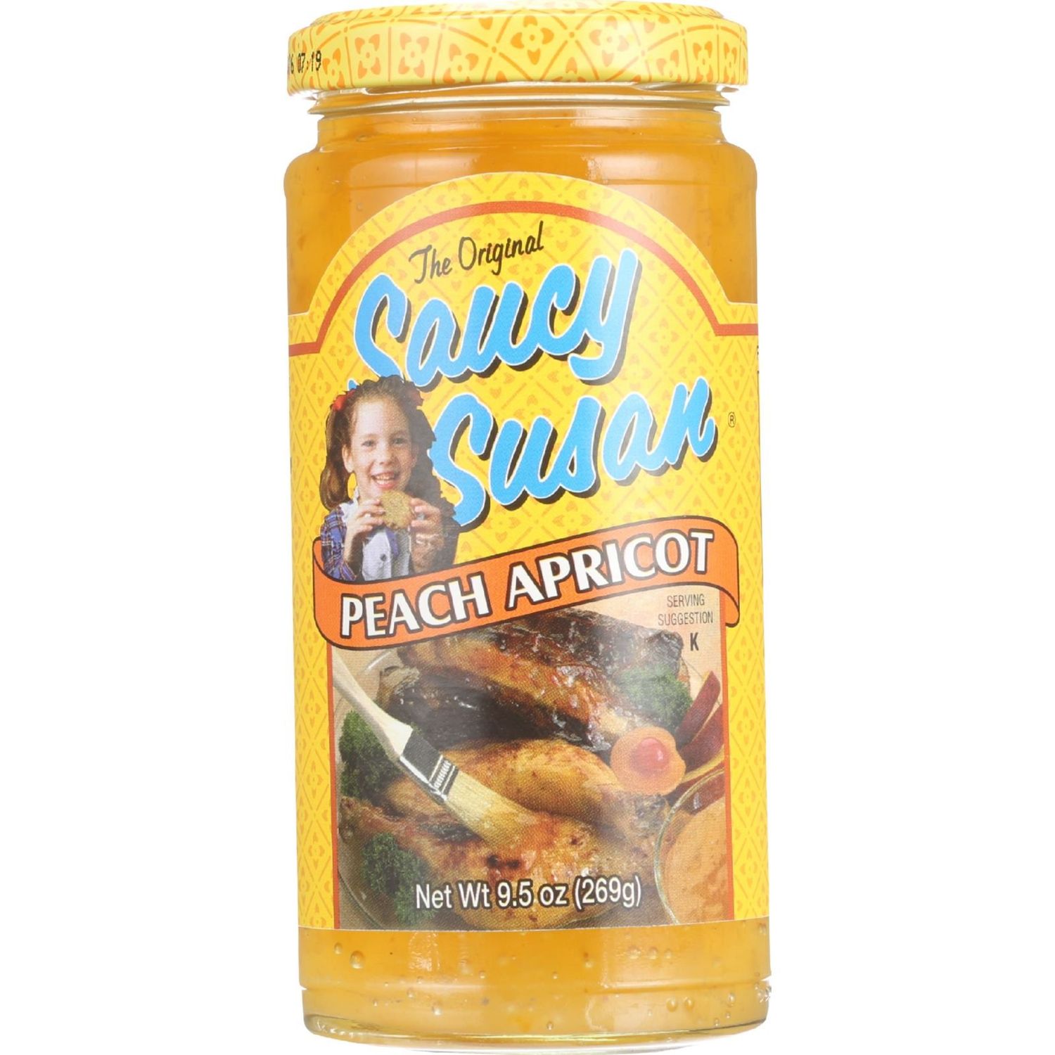 Saucy Susan Sauce - Original Glaze - Peach Apricot - 9.5 oz - 1 each (Pack of 3)