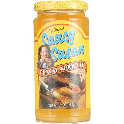 Saucy Susan Sauce - Original Glaze - Peach Apricot - 9.5 oz - 1 each (Pack of 3)
