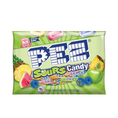 PEZ Candy Sour Refill Rolls, 11 oz Variety Bag (approx 35 Full Rolls in each bag)