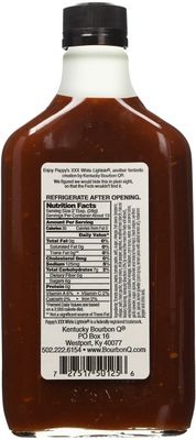 BOURBON Q Bbq Sauce Pappys Xxx White Lightning, 12.7 FZ