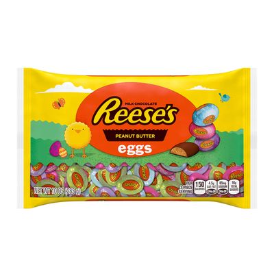 REESE&#39;S Milk Chocolate Peanut Butter Eggs Candy, Easter, 10 oz Bag