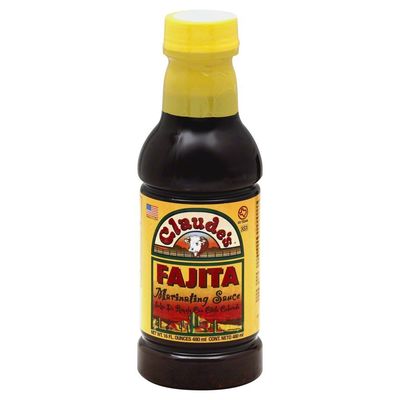 Claude&#39;s Fajita Marinade Sauce, 16-Ounce (Pack of 6)