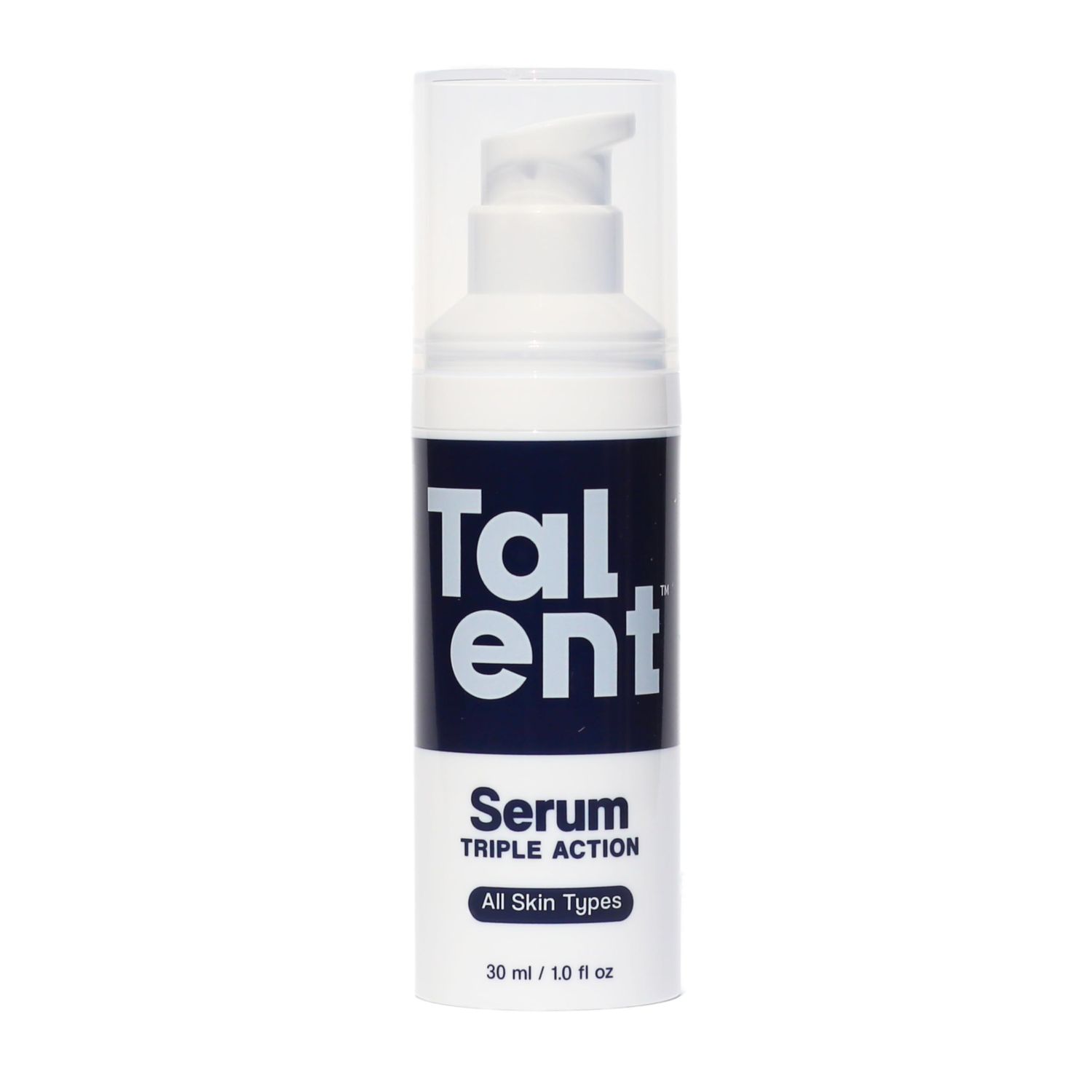 Talent Men&#39;s Triple Action Serum - Korean Skincare, EWG Verified, Fragrance-Free, Non-Greasy Anti-Aging Face Serum with Probiotics, 1.0 fl oz