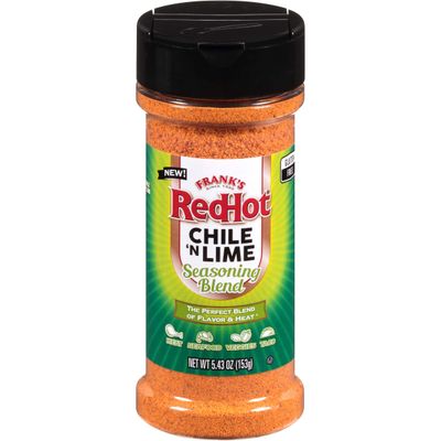 Frank&#39;s RedHot Chile &#39;N Lime Seasoning Blend (Gluten Free), 5.43 oz