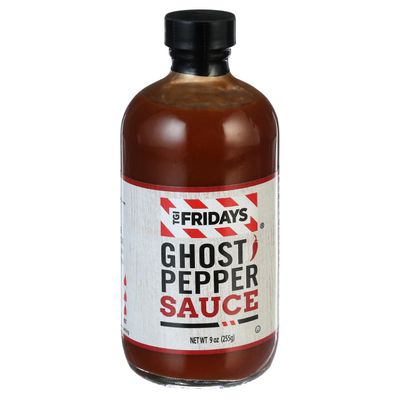 TGI Fridays Ghost Pepper Sauce, 9 Ounce Bottle