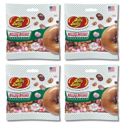 Jelly Belly Jelly Beans, 4 Pack - Share Size (Krispy Kreme Donuts)