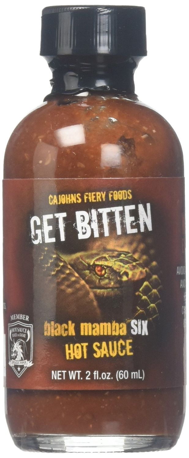 Black Mamba 6 Get Bitten Hot Sauce