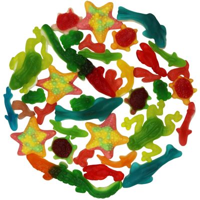 FirstChoiceCandy Sea Creatures Party Fun Gummy, Sea Collection Gummy (2 Pound)