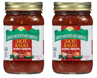 Green Mountain Gringo Salsa Hot -- 16 oz - 2 pc