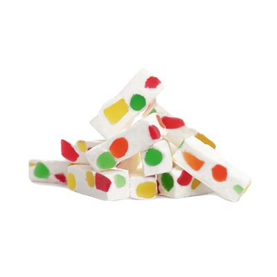 1lb Fruity Jujube Nougat - Jujube Nougat Candy - Chewy Candy - Bulk Candy by Lecsa Specialty Snacks