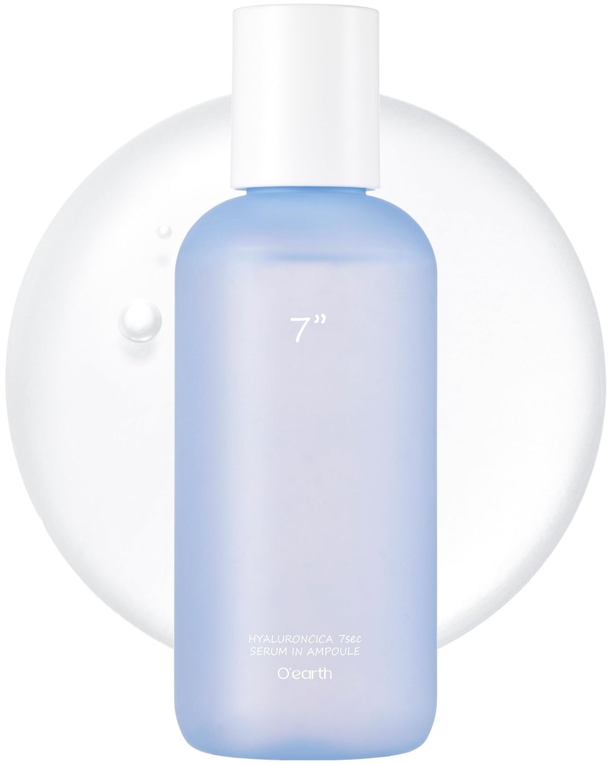 O&#39;EARTH Triple Layer HyaluronCica 7sec Serum In Ampoule - Ultra-Hydrating, Soothing, Non-Sticky Formula for Deep Skin Nourishment and Firmness, 3.6 fl.oz.
