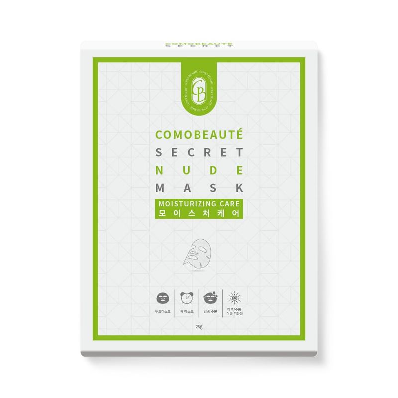 MissDragon COMOBEAUTE Moisturizing Facial Mask (10 Pack) - Korean Skincare Deep Moisturizing Hydrating Facial Sheet Mask Cica Hyaluronic Acid Niacinamide Adenosine