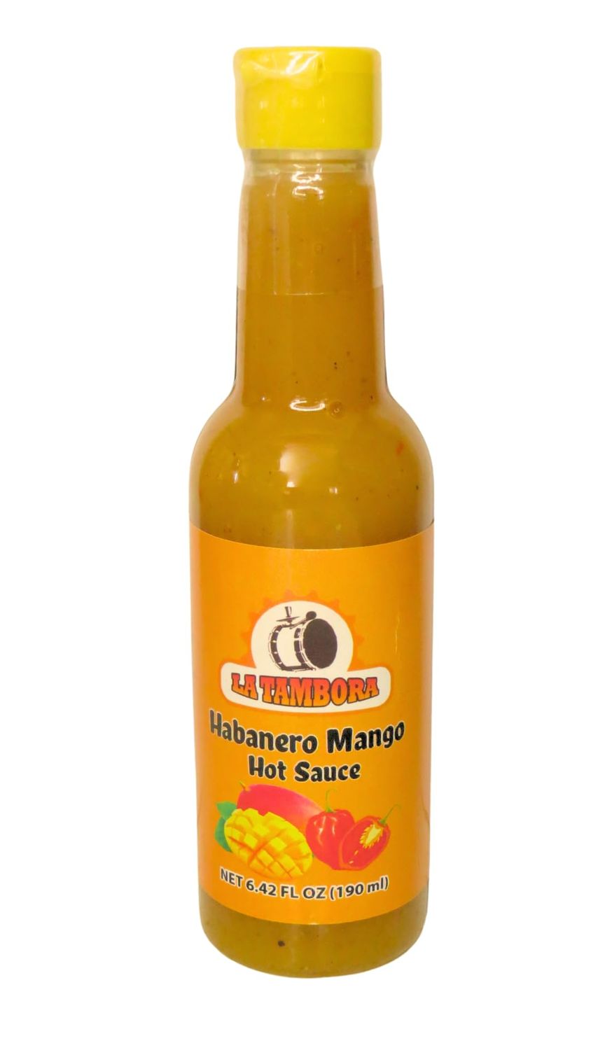 LA TAMBORA Mango Hot Sauce 6.42 FL OZ / 190 ml (1 Pack)