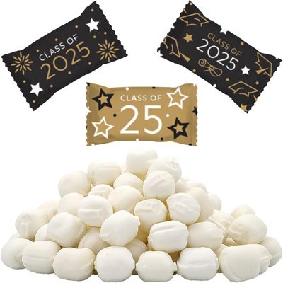 Fruidles Grad 2025 Buttermints, Mint Candies, After Dinner Mints, Fat-Free, Kosher Certified, Individually Wrapped (110 Pieces)