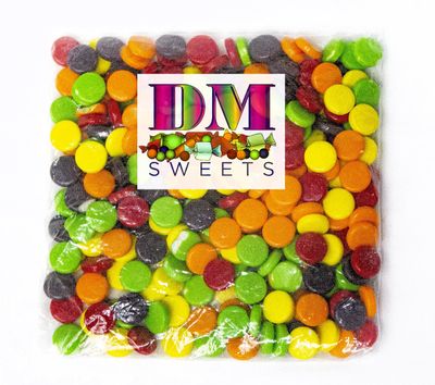 Spree Chewy Hard Shell Candy - 1 lb of Assorted Fresh Fruit Flavored Hard Shell Chewy Candy