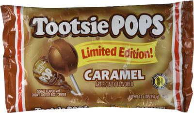 Caramel Tootsie Pops Limited Edition - 12.6 Oz.