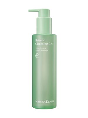 Madeca DERMA Botanic Cleansing Gel - pH Balancing Cleanser with Centella Asiatica &amp; Tea Tree, Korean Skincare, Soothing &amp; Calming with Natural, Hypoallergenic Ingredients (8.3 fl oz)
