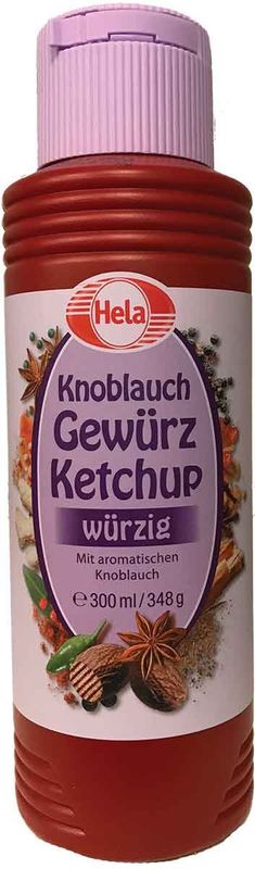 Hela Knoblauch Gewurz Garlic Ketchup, 10.14 Ounce