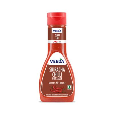 Veeba Sriracha Sauce, Chilli Garlic Sauce - 320 grams (11.28 oz) - India - Vegetarian