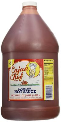 Cajun Chef Louisiana Hot Sauce 1 Gal by Cajun Chef