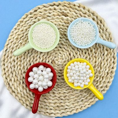 Sprinkles for Cake Decorating, White Pearl Sprinkles 4 Sizes Mix for Cake Cupcake Cookie Baking Donuts Ice Cream Toppings