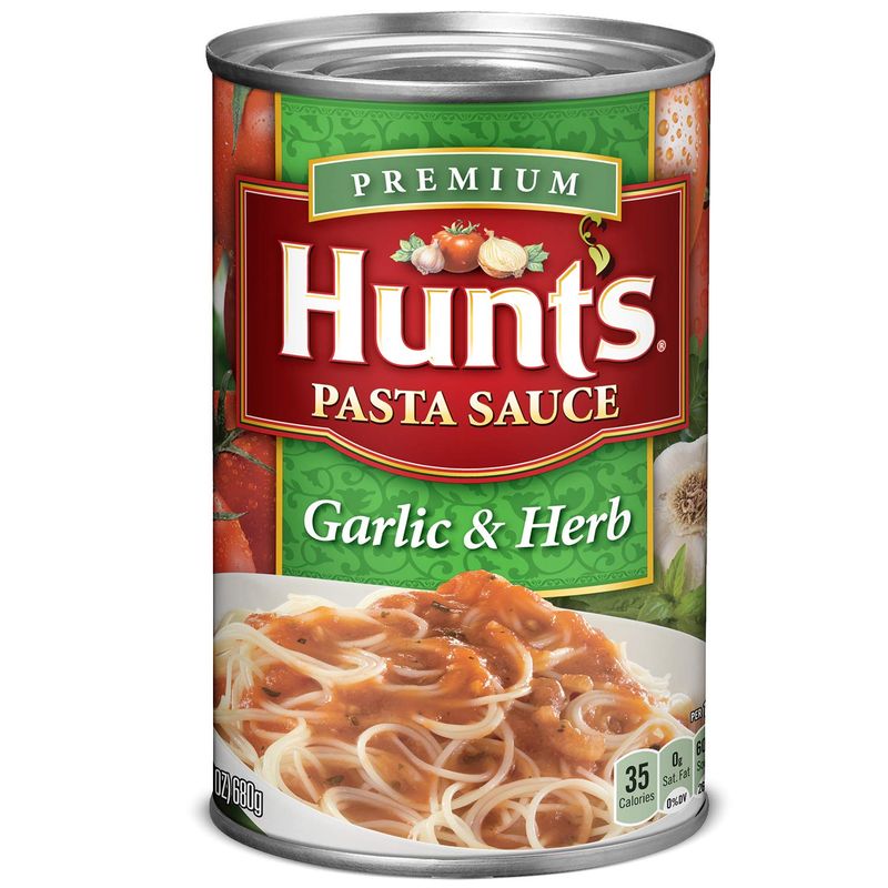 Hunt&#39;s Garlic &amp; Herb Pasta Sauce, 24 oz