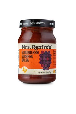Mrs. Renfros Blackberry Serrano Salsa - Gluten Free (16-oz. jars, 4-pack)