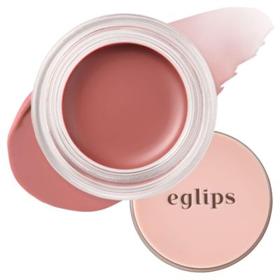 EGLIPS Lip &amp; Cheek Glow Balm - Multi-Use Tinted Melting Balm Blush for Lips &amp; Cheeks Builable and Blendable Texture (01 REFLECT, 0.18 oz)