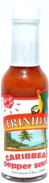 Trinidad Medium Caribbean Pepper Hot Sauce - 5 oz