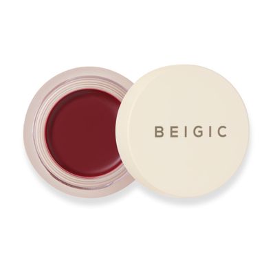 BEIGIC Flush Lip &amp; Cheek Balm 02 Appeal - Vegan Buildable, Multiuse, Travel Sized Blush &amp; Lip Color (0.14 fl.oz) - Mauve Plum