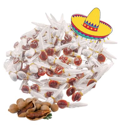 Ma Lit Candy 100 Pieces Cucharita Pinatera, Tamarind Flavored Mexican Spoon Candy, Halal, Great for Pinata &amp; Parties