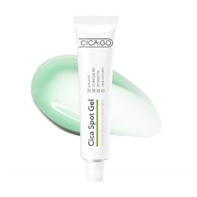 ISOI CICAGO Cica Spot Gel, Soothing Gel for Sensitive &amp; Irritated Skin, Fast-Acting Relief, Centella Asiatica, Madecassoside, Korean Skin Care (0.88 oz, 25g)