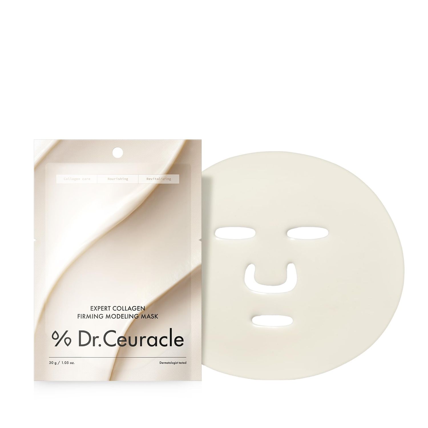 leegeehaam Dr.Ceuracle Expert Collagen Firming Modeling Mask - Korean Skincare Jelly Face Mask for Glass Glow Skin, DIY Home Spa (30g / 1.05 oz.)