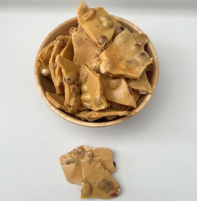 Peanut Brittle, Home Made Recipe, by SweetNest Candy (1 Pound)